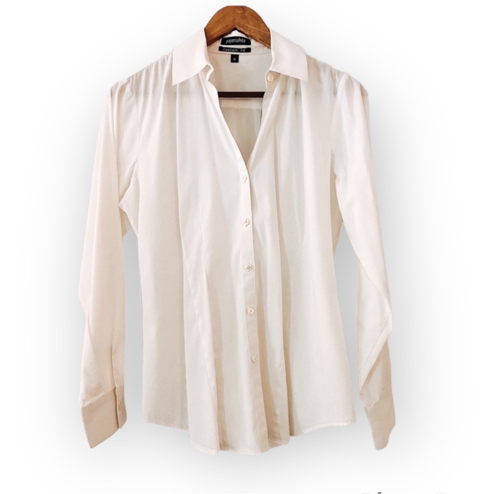 Paperwhite button down shirt size 6